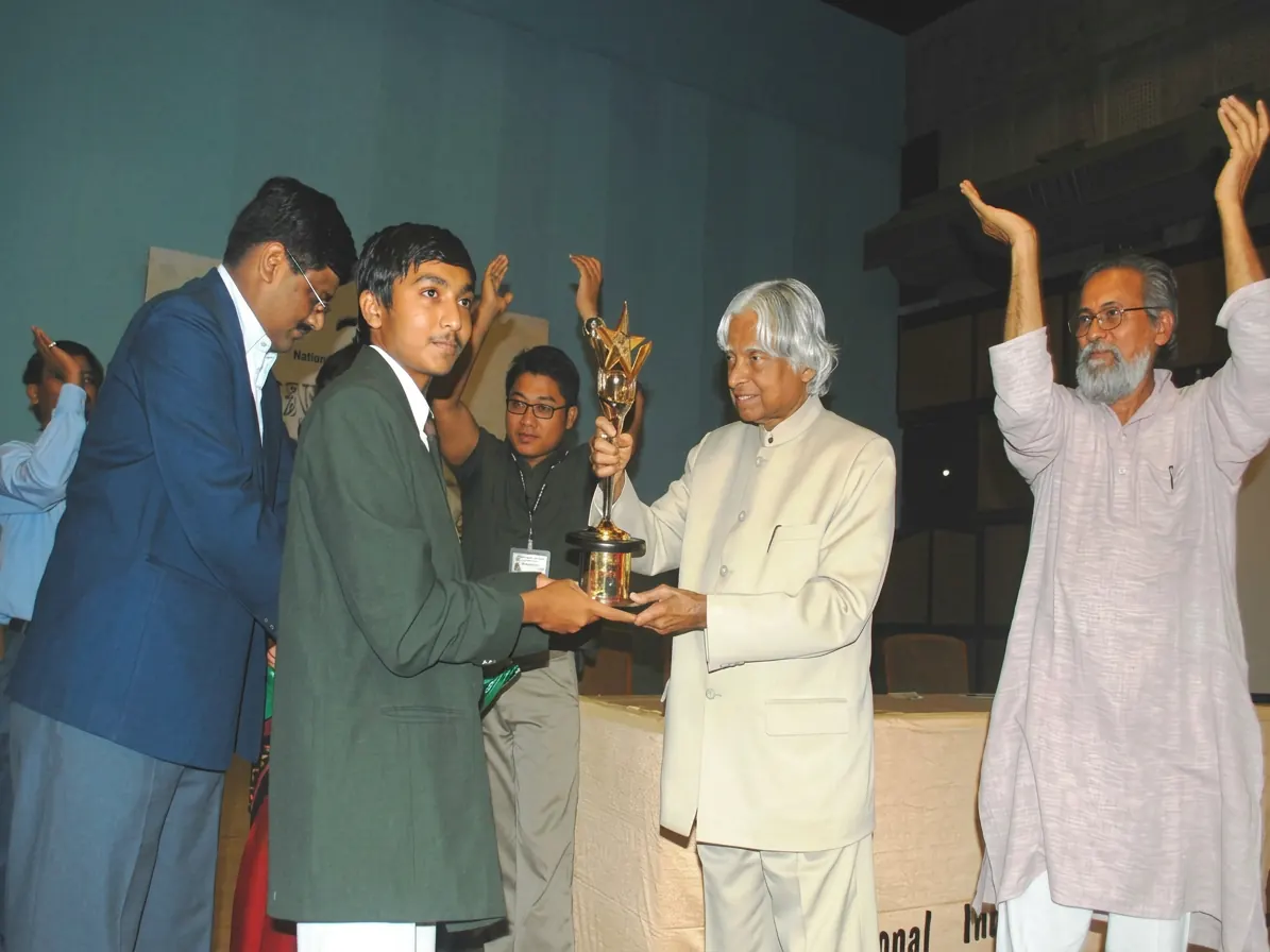 With Dr. A.P.J. Abdul Kalam