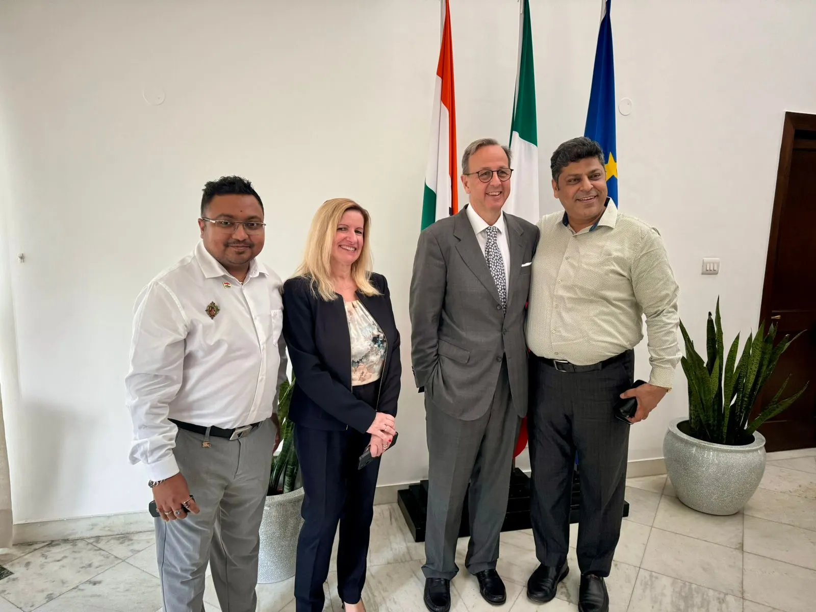 With H.E. Antonio Bartoli