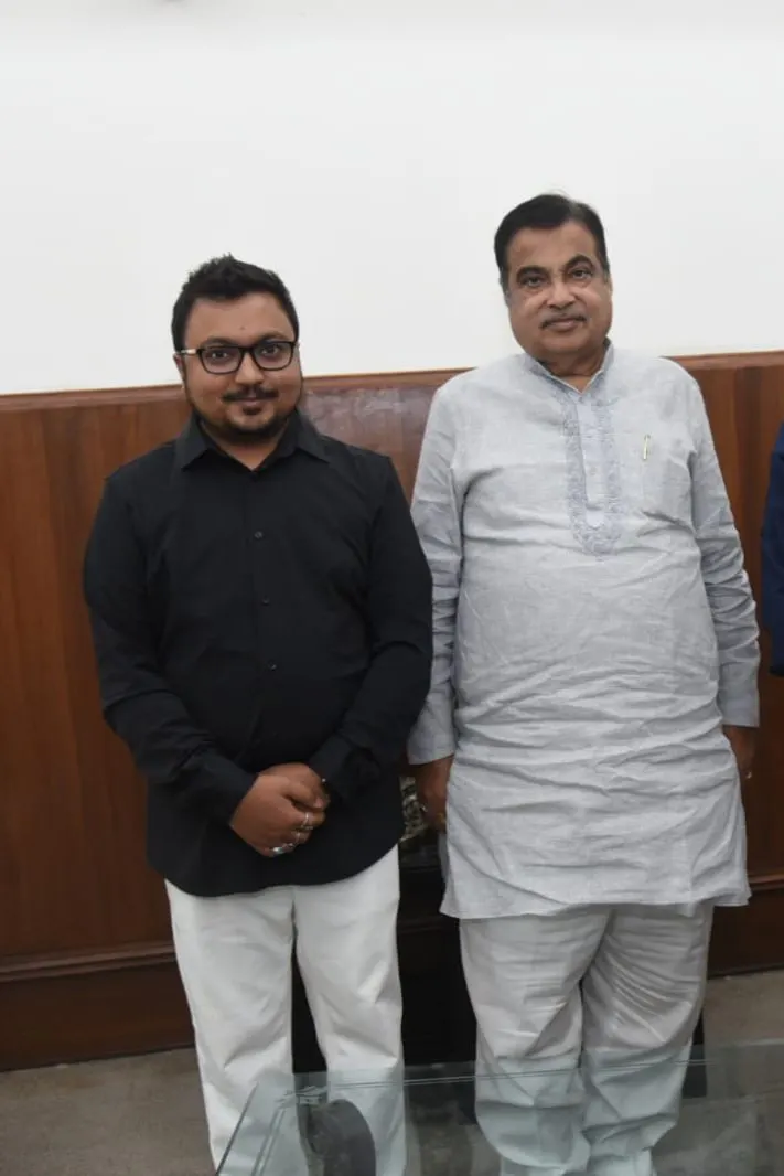 With Shri Nitin Gadkari