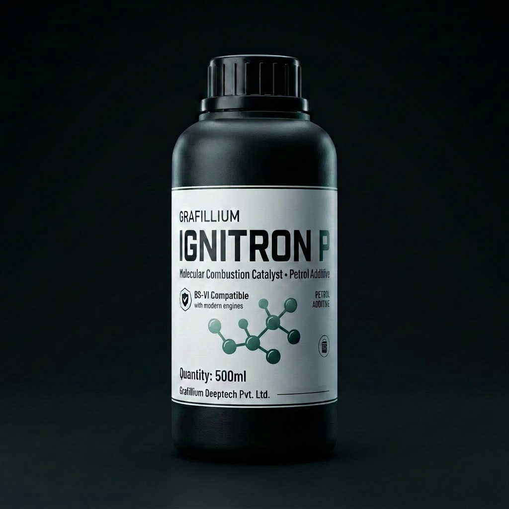 Ignitron P — Advanced petrol-engine fuel optimization technology engineered for cleaner ignition and enhanced combustion stability.