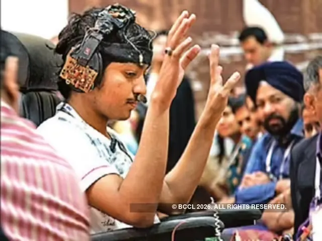 Wonderboy innovates technological marvel — a device that can change lives of disabled people — The Telegraph India